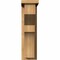 Ekena Millwork Monterey Smooth Corbel w/Backplate, Western Red Cedar, 5 1/2"W x 12"D x 20"H COR06X12X20MON01SWR - alternate 3